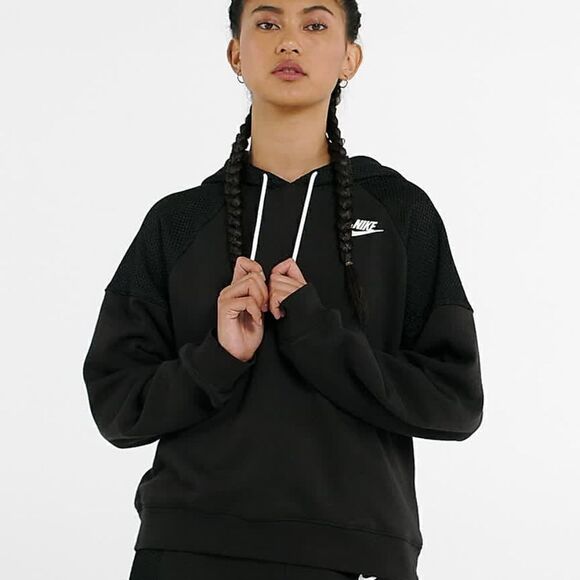 Nike Serena Williams Designer Tennis Hoodie Women's Size Large L Black DD3814 - Picture 12 of 12